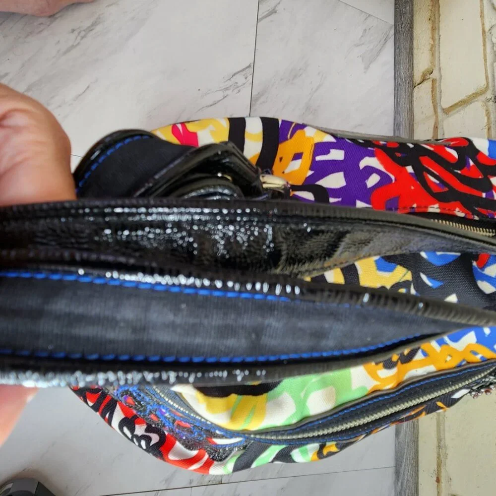 Euc Coach Poppy Graffitti Multi-Color Xlarge Tote Bag Purse…